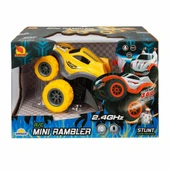 Suncon Mini Rambler 360 Derece Dönen Uzaktan Kumandalı Araba 16 cm 25321 Sarı thumbnail 3