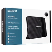 EVEREST SG-V400 2.4GHZ 300 MBPS KABLOSUZ VDSL/ADSL2+ VOIP MODEM ROUTER - 6