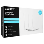 EVEREST EWR-F303 2.4 GHZ 300 MBPS 4 PORT KABLOSUZ ROUTER - 4