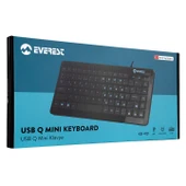EVEREST KB-410 USB MULTİMEDYA MİNİ Q KLAVYE - 3