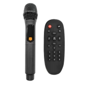 Mikado MD-80KP 40W 7.4W 3600mAh Bataryalı Siyah 1 UHF UV Mikrofonlu USB/BT/TF/TWS/AUX 9V 2A Adaptörlü Toplantı-Parti - 4