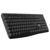 Everest KM-719 Siyah Ikisi bir arada 2 in 1 Kablosuz Q Multimedia Klavye + Mouse Set - 3