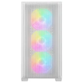 Rampage CRAFT Beyaz Mesh Type-C*1+Usb3.0*2+Hd Audio 1*14CM+3*12CM ARGB Fan ATX Mid-T Gaming Oyuncu Kasası - 2