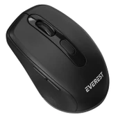 Everest KM-719 Siyah Ikisi bir arada 2 in 1 Kablosuz Q Multimedia Klavye + Mouse Set - 4
