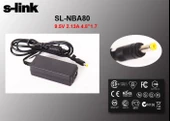 S-LINK SL-NBA80 9.5 VOLT - 2.5 AMPER 4.8*1.7 UÇLU ASUS NETBOOK ADAPTÖR - 1