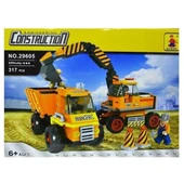 317 Parça Kamyon ve Kepçeli İnşaat Set - 1