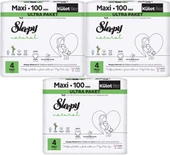 Sleepy Külot Bebek Bezi Natural Beden:4 (7-14KG) Maxi 300 Adet Ekonomik Fırsat Gross Pk - 1