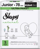 Sleepy Külot Bebek Bezi Natural Beden:5 (11-18KG) Junior 156 Adet Ekonomik Ultra Pk - 2