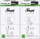 Sleepy Külot Bebek Bezi Natural Beden:7 (20-30KG) XX Large 96 Adet Ekonomik Ultra Pk thumbnail 1