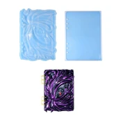 Epoksi Silikon Kalıp Defter Kapağı Ön Arkalı Ve Bağlayıcı Metal - 1