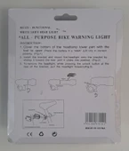 KIRGIL BİSİKLET IŞIĞI LED ÇOK FONKSİYONLU ÖN ARKA REFLEKTÖRLÜ - 2