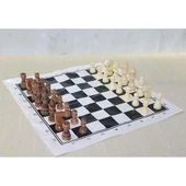 Ahşap Satranç Taşı 10 Cm - 1