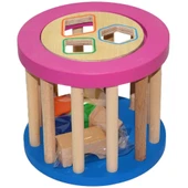 Playwood Eğitici Ahşap Silindir Bultak - 1