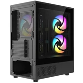 FRISBY 550W FC-8975B GAMING MICRO-TOWER PC KASASI - 6