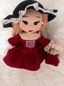 Prenses Lavinya Bebek Amigurumi Organik Oyuncak - 3
