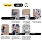 2.1m Kevlar Yalıtkan Çok Fonksiyonlu Merdiven 20ACKV - 3