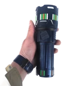 Powerdex PD-12800 45 watt 4500 Lümen Şarjlı El Feneri Zoom Özellikli, Taktik Tip, Uzun Menzilli LED Aydınlatma thumbnail 8