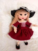 Prenses Lavinya Bebek Amigurumi Organik Oyuncak - 6