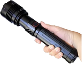 Powerdex PD-12500 50W 5000 Lümen Şarjlı Profesyonel Büyük Avcı Feneri Uzun Menzilli El Feneri Yüksek Işık Gücü Taşınabilir Aydınlatma thumbnail 7