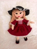 Prenses Lavinya Bebek Amigurumi Organik Oyuncak - 7