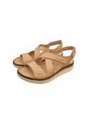 Esem 1716 Hakiki Deri Nude Kadın Sandalet thumbnail 2