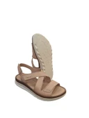 Esem 1716 Hakiki Deri Nude Kadın Sandalet thumbnail 5