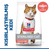 Hills Somonlu Kısırlaştırılmış Yetişkin Kedi Maması 3 Kg - 1
