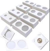Escoines Koleksiyon 3996368437fa738fb2 Yapışkansız Karton Kapama 17,5 mm Madeni Para Kapaması 5 ADET - 4