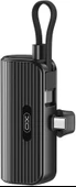 XO PR220 Mini Type-C Stand Powerbank, 5000mAh Kapasiteli, 20W Type-C PD Hızlı Şarj, Destek Ayaklı, Siyah thumbnail 2