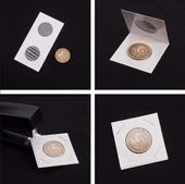 Escoines Koleksiyon 3996368437fa738fb2 Yapışkansız Karton Kapama 17,5 mm Madeni Para Kapaması 5 ADET - 1