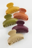 Oval Renkli Mandal Toka 6 cm - 1