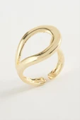 Oval Metal Yüzük thumbnail 3