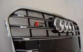AUDİ A6 S6 C7 ÖN PANJUR KROM-SİYAH 2012-2015 - 2