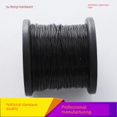 Kaplanmış Çelik Tel Halat İpi - 0.7mm (1x7) - 100 metre - 2