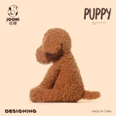 Sevimli Köpek Peluş Oyuncak - Hediye Paketi - Altın Saçlı Anka 25cm - 4