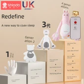 Bebek Uyku Rahatlatıcı Oyuncak - Mavi Fil Ninni Uzaktan Kumanda ile thumbnail 6