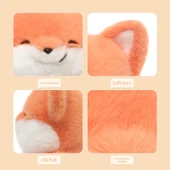 Yatık Düz Hayvan Peluş Oyuncak - Fok - Toplu Poşet - 46cm - 5