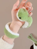 Kış Temalı Yumuşak Yılan Oyuncak Bebek - Tek Yılan - 2
