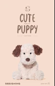 Yumuşak Peluş Köpek Oyuncak Bebek - 35cm - Karikatür Çanta Hediye Torbası - 7