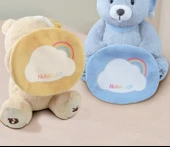 USB Şarjlı Bebek Peekaboo Ayıcığı - Mavi Ayı + Manhattan El Topu - 10