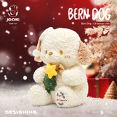 Bern Köpeği Peluş Oyuncak - Renkli Kek Süslemesi - 38cm - Sıradan Ambalaj - 3