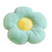 Çiçek Yastık Peluş Oyuncak - Flüoresan Yeşil - 50cm - 6