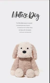 Maltese Köpek Peluş Oyuncak - 42cm - Hediye Paketi - 9
