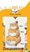 Shiba Inu Peluş Köpek Ragdoll - Şişman Shiba Inu - Her Gün Mutlu - 35cm - 10