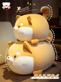 Shiba Inu Peluş Köpek Ragdoll - Şişman Shiba Inu - Özel Tasarım - 70cm - 5