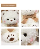 Sevimli Ayı Peluş Yastık - Hanhan Ayı Çifti - 40cm - 10