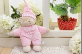 Yumuşak Peluş Ayı - Açık Mavi - 30cm - 10