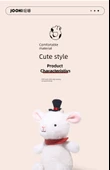 Kutlama Serisi Xiao Mao Peluş Oyuncak 28cm - Karikatür Çanta - 9