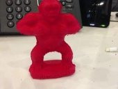 Jeff Koons Gorilla Dekoratif Biblo Organik Plastikten Oyuncak - 1