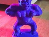 Jeff Koons Gorilla Dekoratif Biblo Organik Plastikten Oyuncak - 4